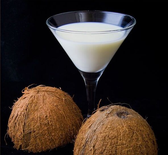 You can eliminate parasites in the body with coconut milk