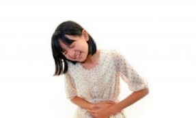 Abdominal pain in a girl is damaged