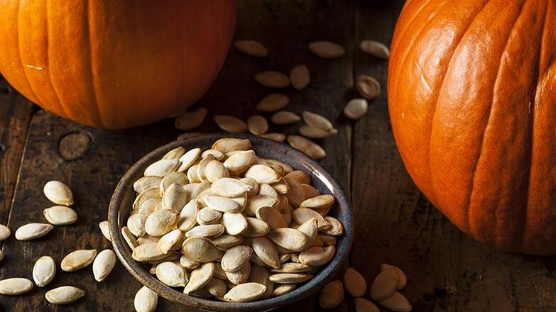 Pumpkin seeds fight parasites